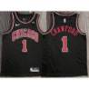 Jamal Crawford Chicago Bulls Black Jersey with Motorola Sponsor Patch