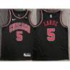 Rusty LaRue Chicago Bulls Black Jersey with Motorola Sponsor Patch