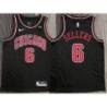 Brad Sellers Chicago Bulls Black Jersey with Motorola Sponsor Patch