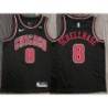 Dave Schellhase Chicago Bulls Black Jersey with Motorola Sponsor Patch