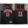 Jerome Williams Chicago Bulls Black Jersey with Motorola Sponsor Patch