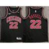 Trenton Hassell Chicago Bulls Black Jersey with Motorola Sponsor Patch