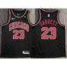 Rowland Garrett Chicago Bulls Black Jersey with Motorola Sponsor Patch