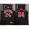 Brian Scalabrine Chicago Bulls Black Jersey with Motorola Sponsor Patch