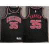 Glenn Hansen Chicago Bulls Black Jersey with Motorola Sponsor Patch