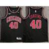 Dave Corzine Chicago Bulls Black Jersey with Motorola Sponsor Patch