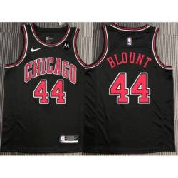 Corie Blount Chicago Bulls Black Jersey with Motorola Sponsor Patch