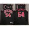 Wallace Bryant Chicago Bulls Black Jersey with Motorola Sponsor Patch