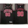 Drew Gooden Chicago Bulls Black Jersey with Motorola Sponsor Patch