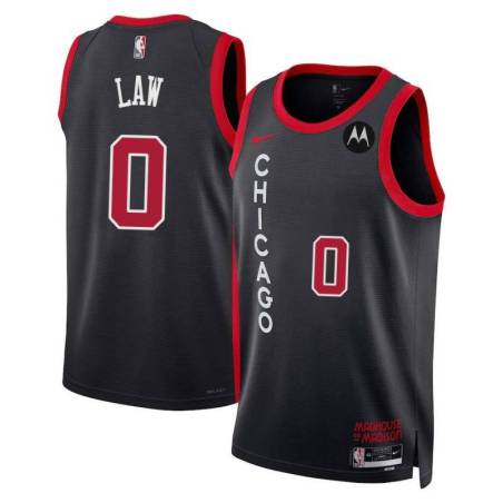 Acie Law Chicago Bulls 2023-24 City Edition Jersey with Motorola Sponsor Patch