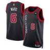 Gerry Ward Chicago Bulls 2023-24 City Edition Jersey with Motorola Sponsor Patch