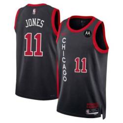 Charles Jones Chicago Bulls 2023-24 City Edition Jersey with Motorola Sponsor Patch