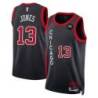 Dwight Jones Chicago Bulls 2023-24 City Edition Jersey with Motorola Sponsor Patch