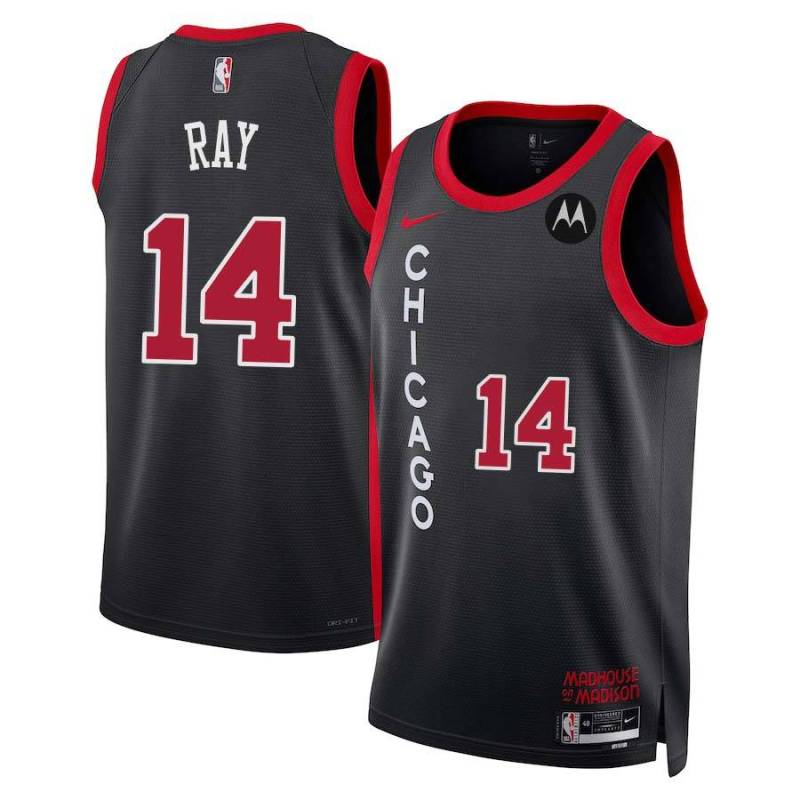 Clifford Ray Chicago Bulls 2023-24 City Edition Jersey with Motorola Sponsor Patch