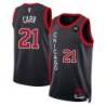 Cory Carr Chicago Bulls 2023-24 City Edition Jersey with Motorola Sponsor Patch