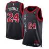 Tyrus Thomas Chicago Bulls 2023-24 City Edition Jersey with Motorola Sponsor Patch