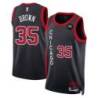 Tony Brown Chicago Bulls 2023-24 City Edition Jersey with Motorola Sponsor Patch