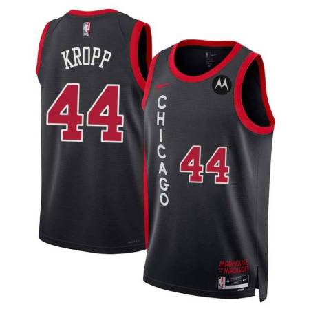 Tom Kropp Chicago Bulls 2023-24 City Edition Jersey with Motorola Sponsor Patch