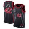 Robin Lopez Chicago Bulls 2023-24 City Edition Jersey with Motorola Sponsor Patch