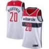 White Wayne Hightower Wizards Twill Jersey