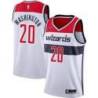 White Stan Washington Wizards Twill Jersey