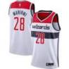 White Ian Mahinmi Wizards Twill Jersey