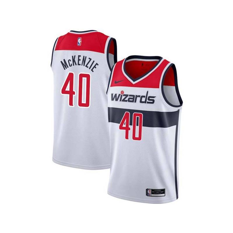 White Stan McKenzie Wizards Twill Jersey