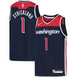 Navy Rod Strickland Wizards Twill Jersey