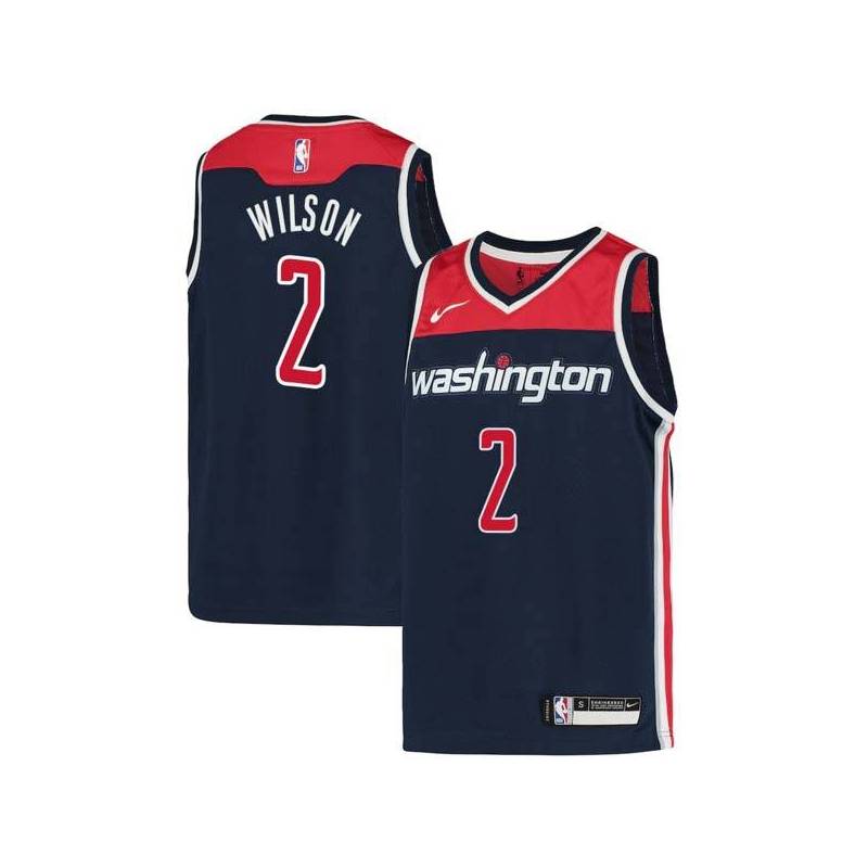 Navy Michael Wilson Wizards Twill Jersey