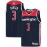 Navy Fred Carter Wizards Twill Jersey