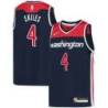 Navy Scott Skiles Wizards Twill Jersey