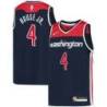 Navy Danuel House Jr. Wizards Twill Jersey