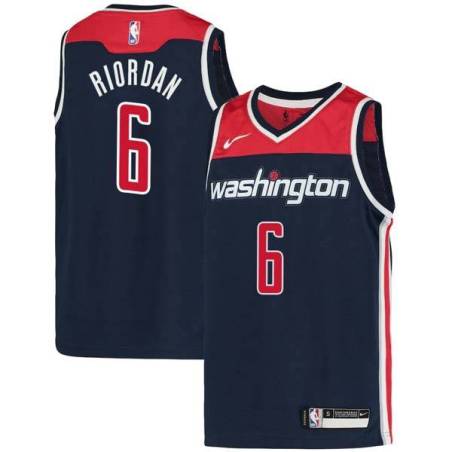 Navy Mike Riordan Wizards Twill Jersey