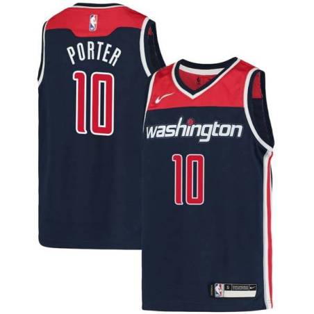 Navy Kevin Porter Wizards Twill Jersey