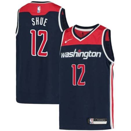 Navy Gene Shue Wizards Twill Jersey