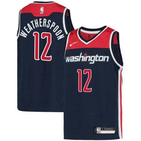 Navy Nick Weatherspoon Wizards Twill Jersey