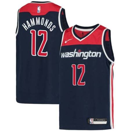 Navy Tom Hammonds Wizards Twill Jersey