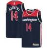 Navy Wes Matthews Wizards Twill Jersey