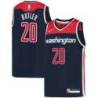 Navy Al Butler Wizards Twill Jersey