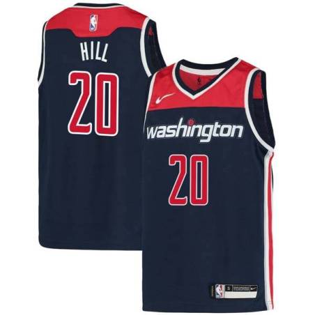 Navy Gary Hill Wizards Twill Jersey