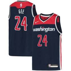 Navy Alonzo Gee Wizards Twill Jersey