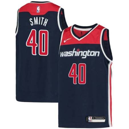 Navy Mike Smith Wizards Twill Jersey