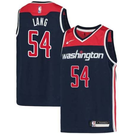 Navy James Lang Wizards Twill Jersey