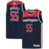 Navy David Wingate Wizards Twill Jersey