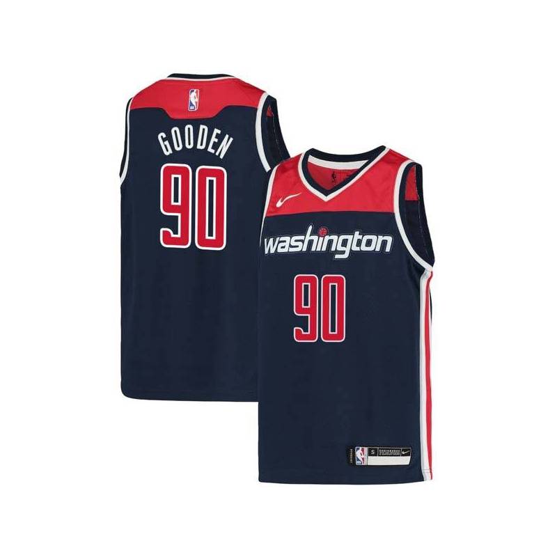 Navy Drew Gooden Wizards Twill Jersey