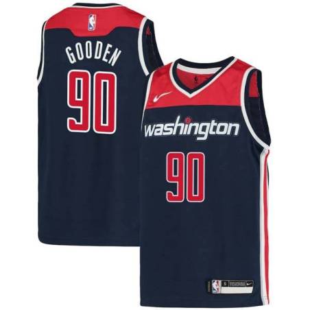 Navy Drew Gooden Wizards Twill Jersey