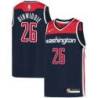 Navy Spencer Dinwiddie Wizards Twill Jersey