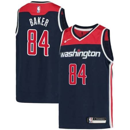 Navy Ron Baker Wizards Twill Jersey