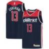 Navy2 Chris Corchiani Wizards Twill Jersey