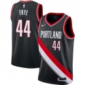 Black Channing Frye Twill Basketball Jersey -Trail Blazers #44 Frye Twill Jerseys, FREE SHIPPING